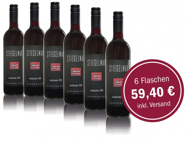 Weingut Stiegelmar Heideboden rot 2016, Burgenland