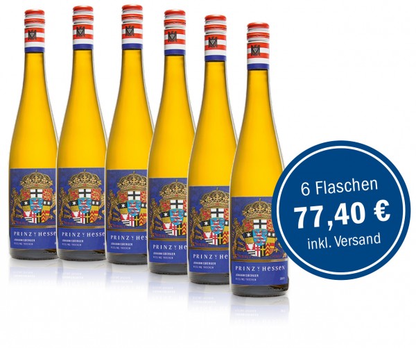 Johannisberger Riesling, trocken 2017, Prinz v. Hessen