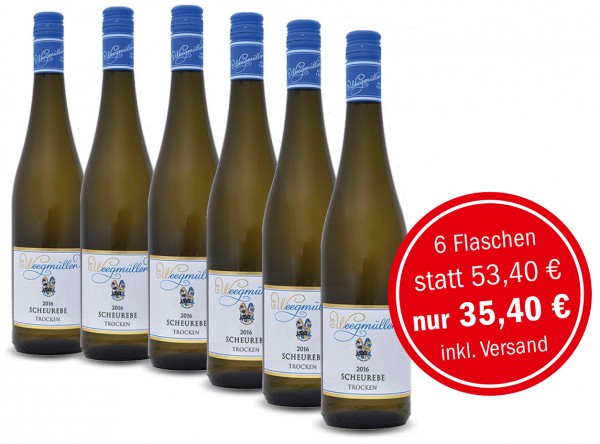 WEINGUT WEEGMÜLLER 2016 Scheurebe trocken