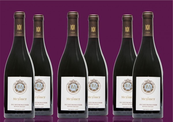 WEINGUT MESSMER 2012 Spätburgunder Rotwein trocken Burrweiler Schlossgarten