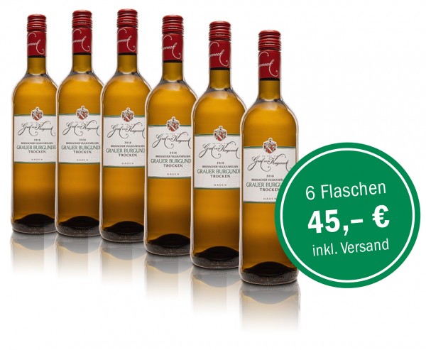 Badischer Winzerkeller/Graf von Kageneck 2018er Grauer Burgunder